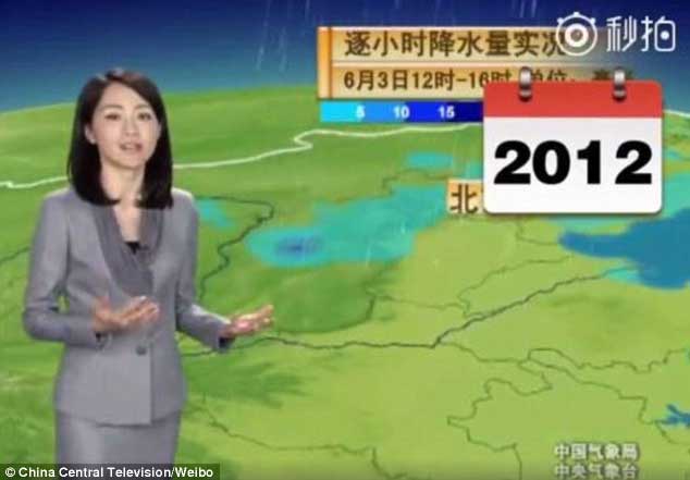 Ngắm nữ MC thời tiết 22 năm nhan sắc không đổi Ngắm nữ MC thời tiết 22 năm nhan sắc không đổi